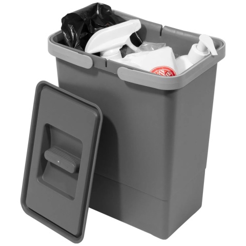 Kosz Segregator na śmieci Sortownik 80 2x18L 2x7L FUTURE CONFIG