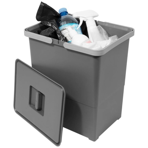 Kosz Segregator na śmieci Sortownik 90 1x18L 2x15L FUTURE CONFIG