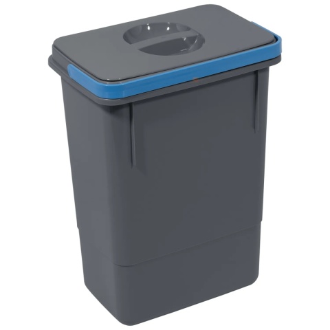 Kosz na śmieci Segregator RUBIO 80 3x15L 3x7L antracyt AMIX