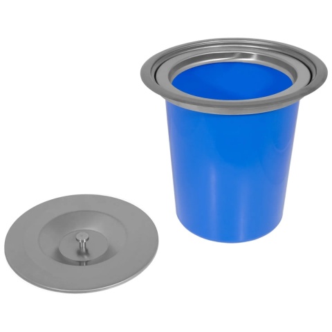 Kosz na śmieci wpuszczany w blat podblatowy 5L EMUCA