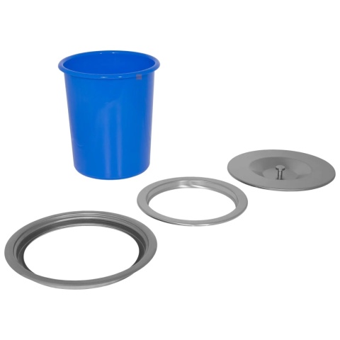 Kosz na śmieci wpuszczany w blat podblatowy 5L EMUCA