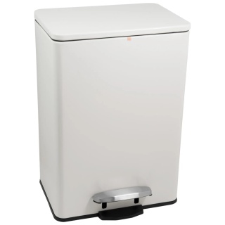 Kosz pojemnik na śmieci 12L z pedałem Biały Emuca