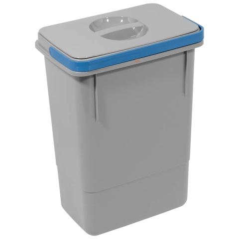Pojemnik do segregacji śmieci kosz na odpady 7 L RUBIO Szary