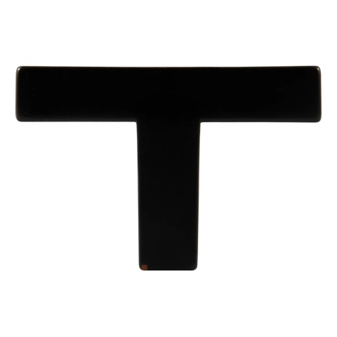 Uchwyt gałka meblowa UZ-40 40x40mm Czarny mat GTV