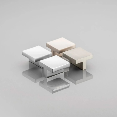 Uchwyt gałka meblowa UZ-40 40x40mm Inox GTV