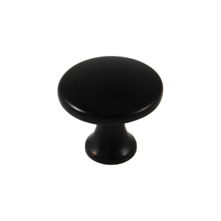 Uchwyt gałka meblowa Udine 29mm Czarny mat GTV