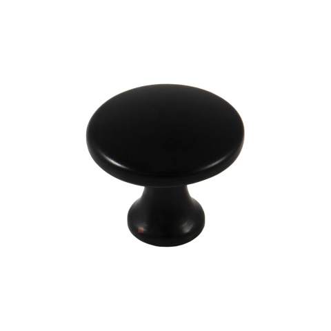 Uchwyt gałka meblowa Udine 29mm Czarny mat GTV
