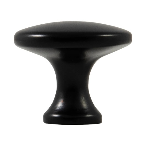 Uchwyt gałka meblowa Udine 29mm Czarny mat GTV