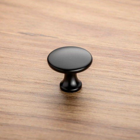 Uchwyt gałka meblowa Udine 29mm Czarny mat GTV