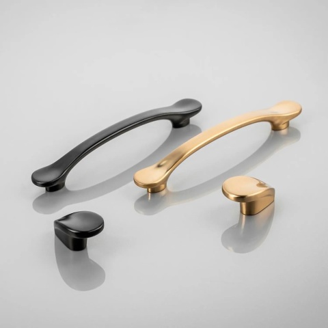 Uchwyt gałka meblowa Venice 28x46mm Szampan GTV