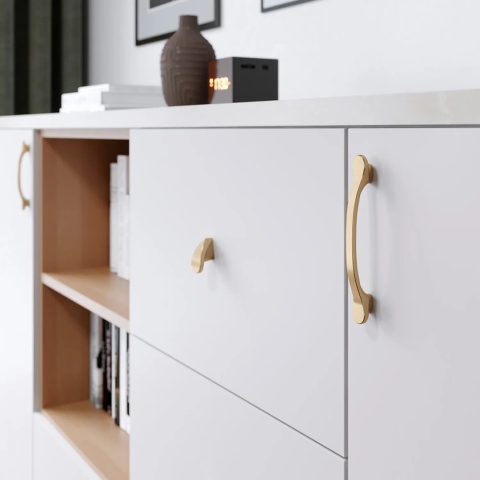 Uchwyt gałka meblowa Venice 28x46mm Szampan GTV