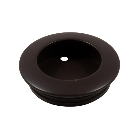 Uchwyt gałka meblowa wpuszczana Oregon fi 41mm mokka EMUCA - 25 Sztuk