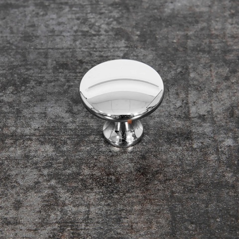 Uchwyt meblowy Gałka do szafek G040 Chrom Amix