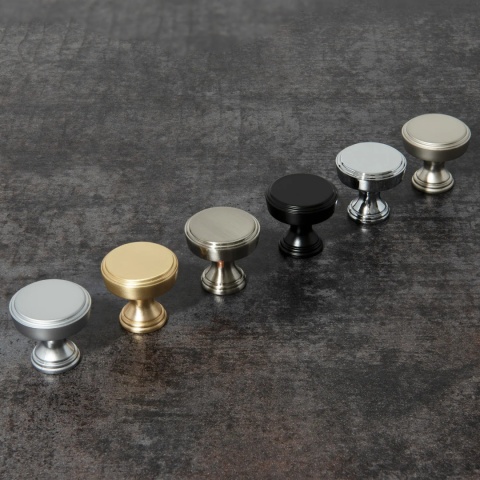 Uchwyt meblowy Gałka do szafek G041 Chrom Amix