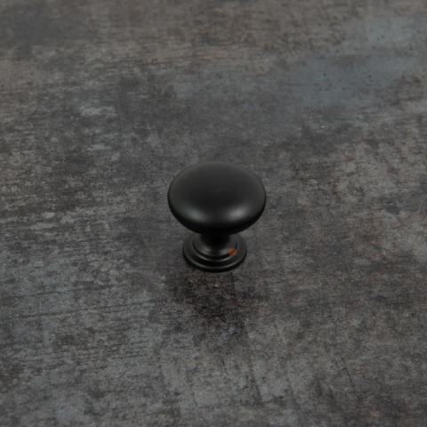 Uchwyt meblowy Gałka do szafek LCK-05 Czarny LEBA