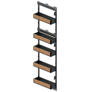 Kosz Cargo Maxi 20 5P Boczne Prawe PURO CICHY DOMYK Czarny Dąb REJS