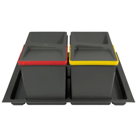 Kosz Segregator na śmieci 70 2x15L EMUCA