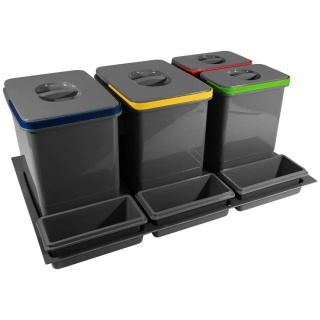 Kosz Segregator na śmieci 80 2x15L 2x7L MULTINO GTV