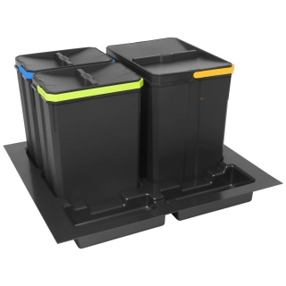 Kosz Segregator na śmieci AXISPACE 60 1x15L 2x7L GTV