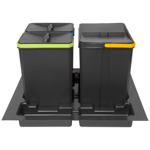 Kosz Segregator na śmieci AXISPACE 60 1x15L 2x7L GTV