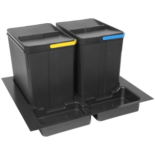 Kosz Segregator na śmieci AXISPACE 60 2x15L GTV