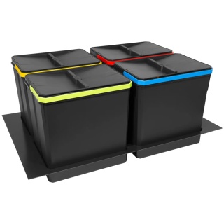 Kosz Segregator na śmieci AXISPACE 80 4x15L GTV
