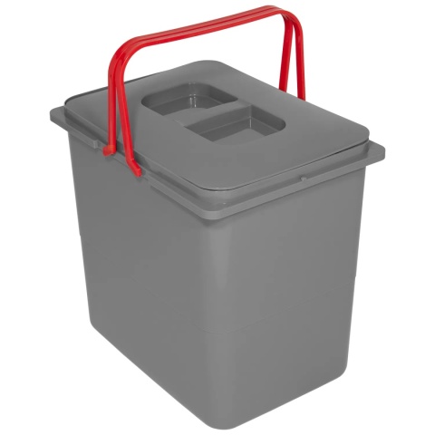 Kosz Segregator na śmieci Sortownik 60 1x15L 2x7L PRAKTIKO Rejs