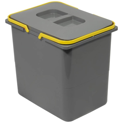 Kosz Segregator na śmieci Sortownik 60 2x15L PRAKTIKO Rejs