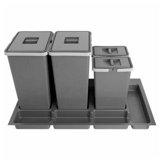 Kosz Segregator na śmieci Sortownik 90 2x24L 2x8L FUTURE CONFIG