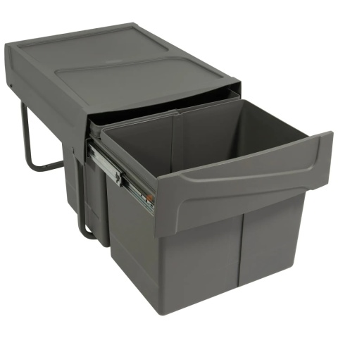 Kosz segregator na śmieci 400 2x15L EMUCA