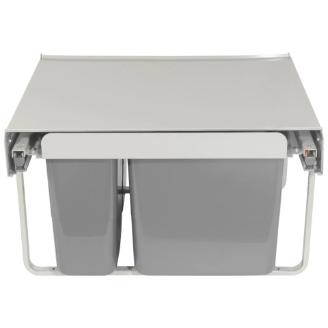 Kosz segregator na śmieci JC609 do szafki 60 2x15L 2x7L Rejs