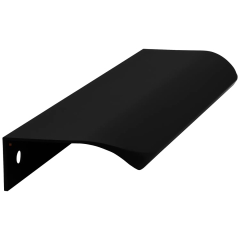 Uchwyt meblowy do szafek UA02 rozstaw 160mm Czarny AMIX