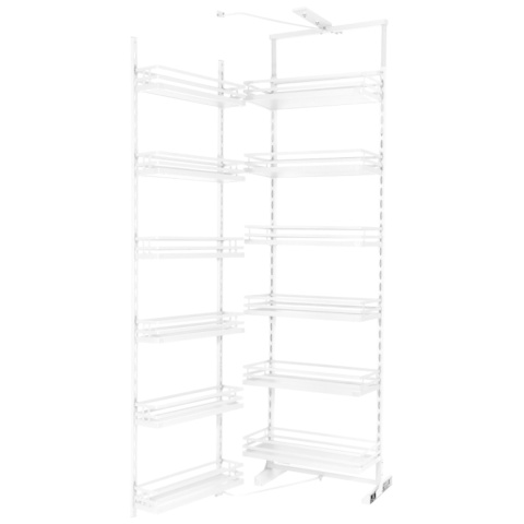 Kosz Cargo Maxi Magic Corner MPTJ022C 600mm Biały AMIX