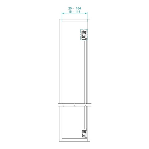 Kosz Cargo Midi 20 4P Boczne Prawe CICHY DOMYK REJS LM Classic