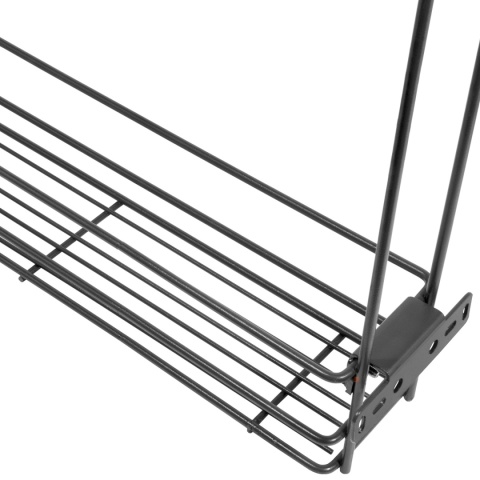 Kosz Cargo Mini 15 2 bocznego montażu CICHY DOMYK Grafit BL Wiexpol