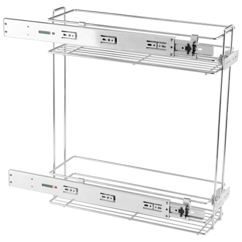 Kosz Cargo Mini 20 2 bocznego montażu CICHY DOMYK Ocynk Wiexpol