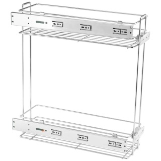 Kosz Cargo Mini 20 2 bocznego montażu CICHY DOMYK Ocynk Wiexpol