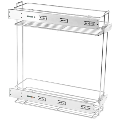 Kosz Cargo Mini 20 2 bocznego montażu CICHY DOMYK Ocynk Wiexpol