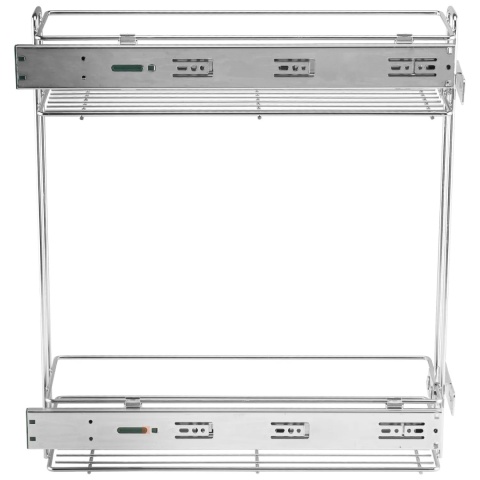 Kosz Cargo Mini 20 2 bocznego montażu CICHY DOMYK Ocynk Wiexpol