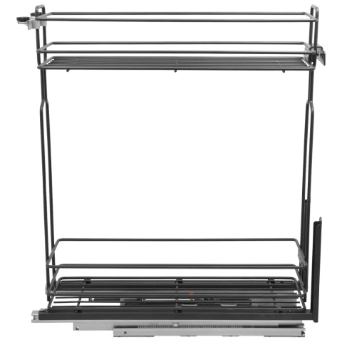 Kosz Cargo Mini 20 2 dolnego montażu CICHY DOMYK Grafit Wiexpol