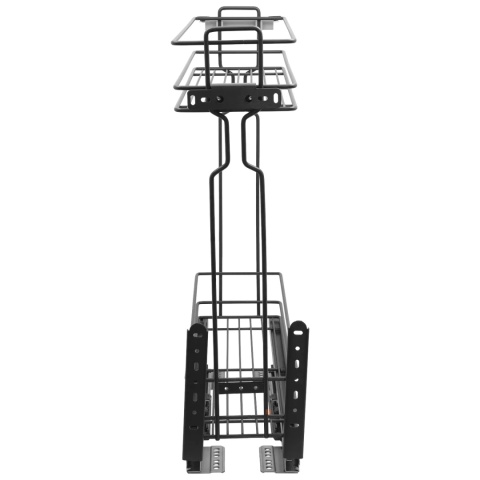 Kosz Cargo Mini 20 2 dolnego montażu CICHY DOMYK Grafit Wiexpol