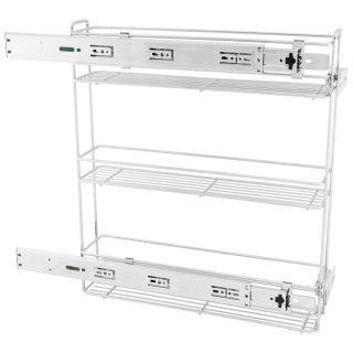 Kosz Cargo Mini 20 3 bocznego montażu CICHY DOMYK Ocynk Wiexpol