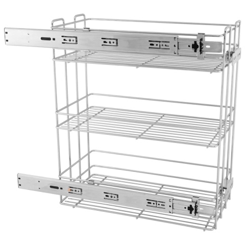 Kosz Cargo Mini 30 3 bocznego montażu CICHY DOMYK Ocynk Wiexpol