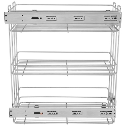 Kosz Cargo Mini 30 3 bocznego montażu CICHY DOMYK Ocynk Wiexpol