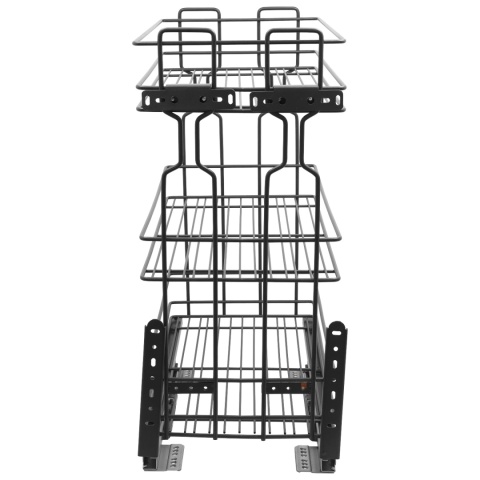 Kosz Cargo Mini 30 3 dolnego montażu CICHY DOMYK Grafit Wiexpol