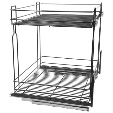 Kosz Cargo Mini 50 2 dolnego montażu CICHY DOMYK Grafit Wiexpol