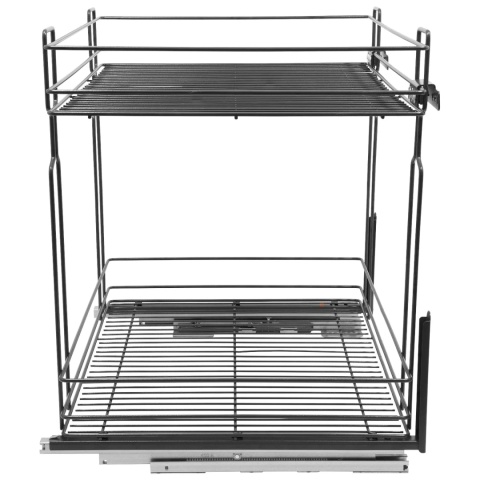 Kosz Cargo Mini 50 2 dolnego montażu CICHY DOMYK Grafit Wiexpol