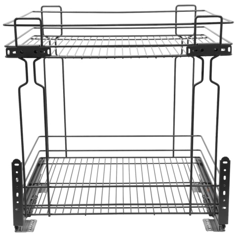 Kosz Cargo Mini 50 2 dolnego montażu CICHY DOMYK Grafit Wiexpol