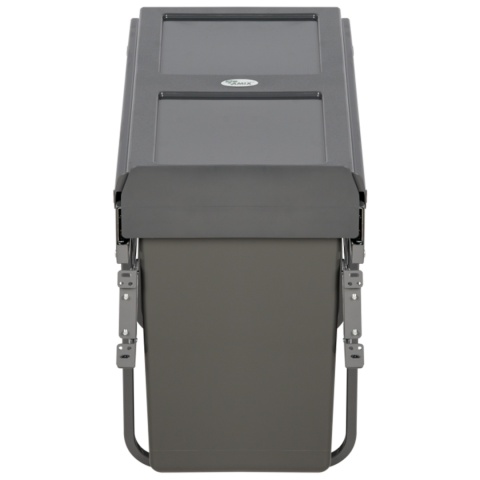 Segregator na śmieci podwójny 300 Cichy Domyk CLG-603N AMIX