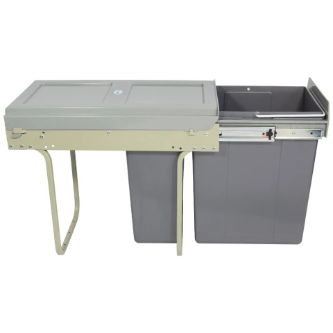 Segregator na śmieci podwójny PRACTI ECO 300 CICHY DOMYK GTV